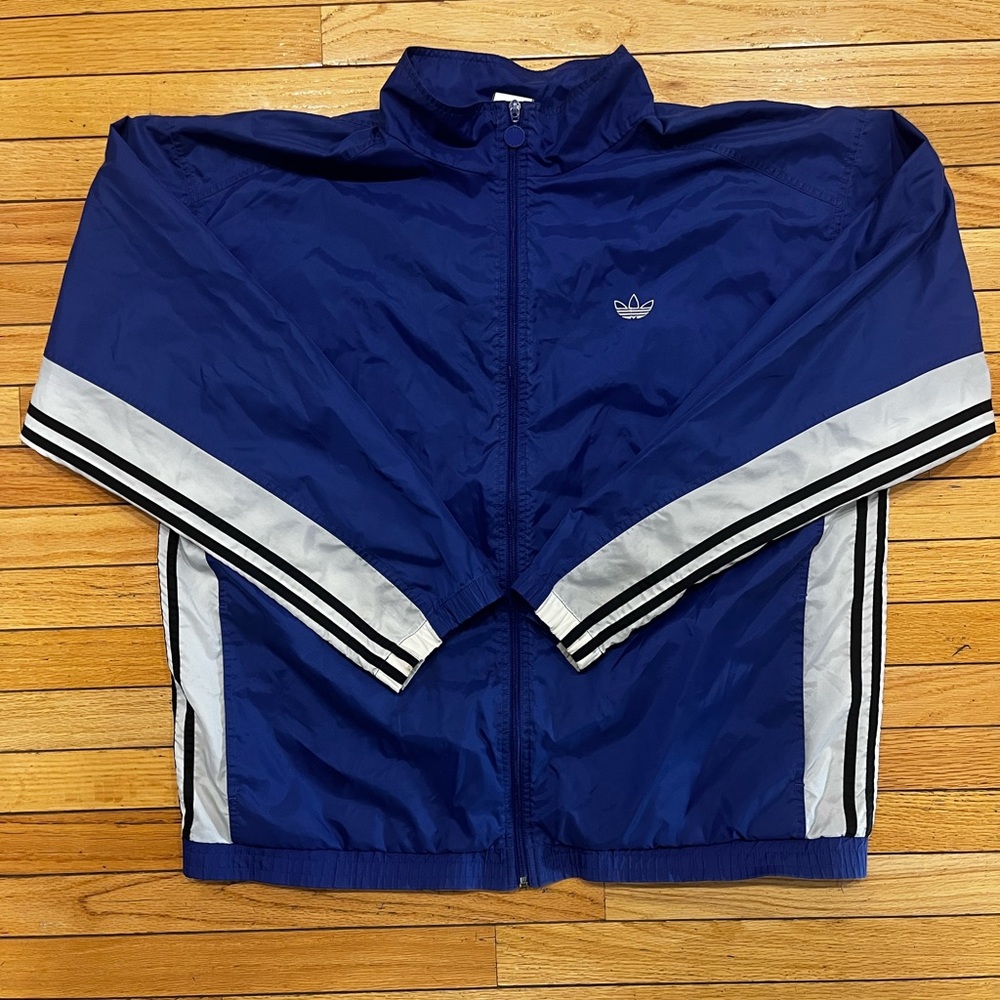 Vintage Adidas Originals Windbreaker Full Zip Sz XL